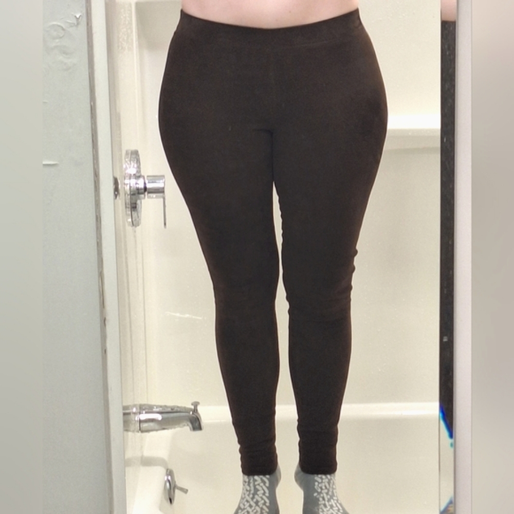 🍂VINCE🍂Brown Suede Leggings